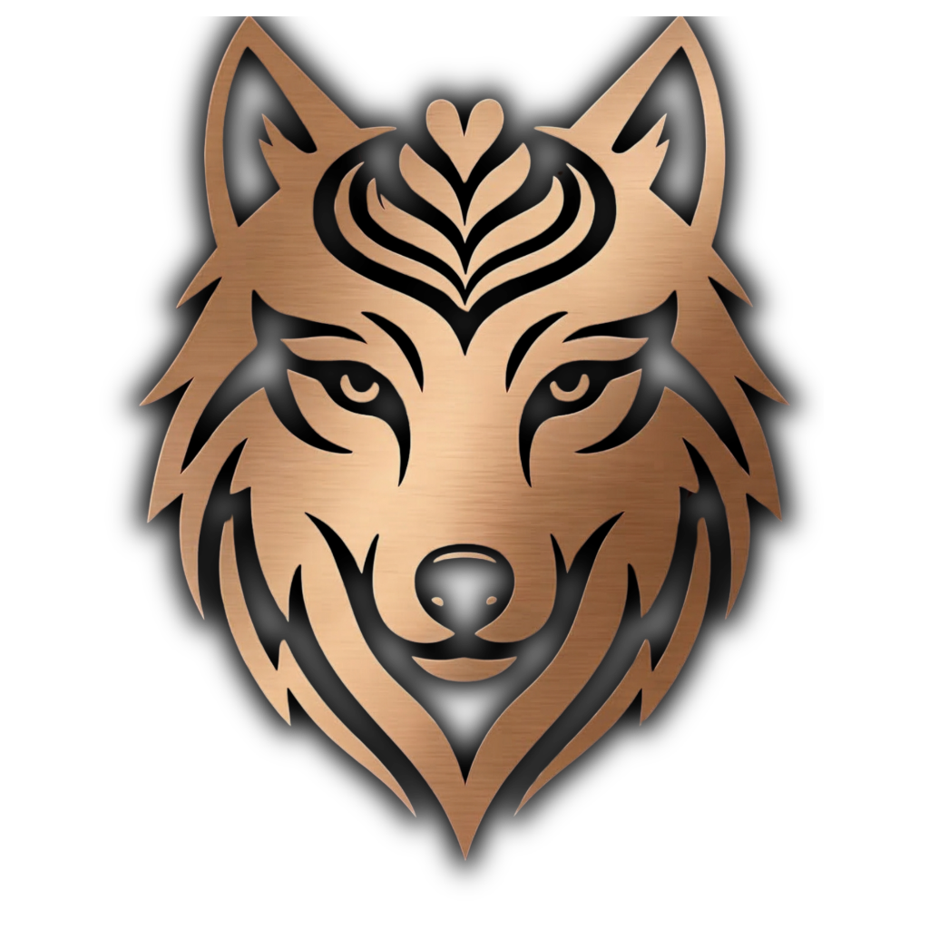Caffcup Wolf Logo
